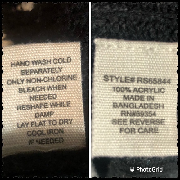 Brand:No Comment-Women’s Ribbed V-Neck Sweater - Picture 4 of 4